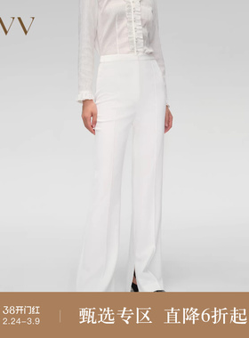 OVV春夏热卖女装基础经典舒适四面弹时尚休闲喇叭裤子