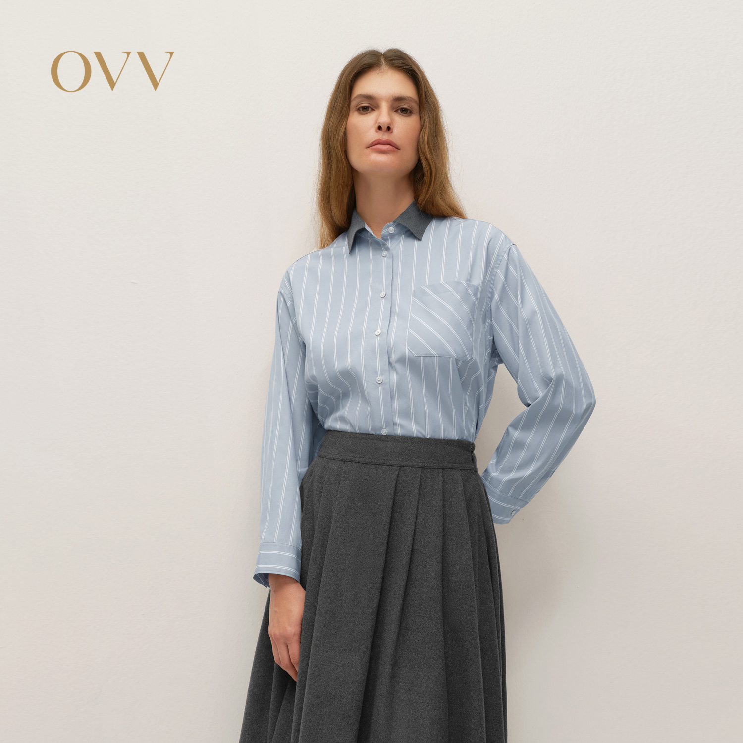 舒适棉质 撞色条纹 短款设计