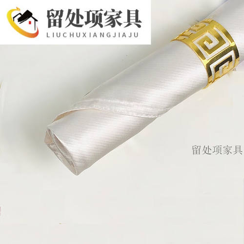 创京懿选餐巾布酒店口布西餐擦红酒杯布样板房包厢会所桌面摆件餐