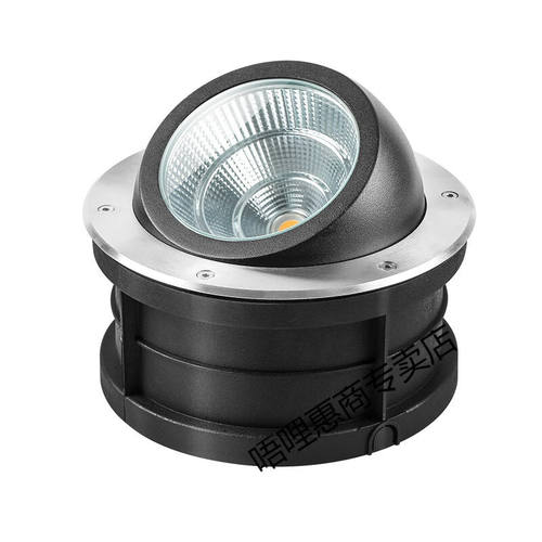 唔哩led地埋灯户外水花园嵌入式庭院侧发光透光草坪灯白光6W