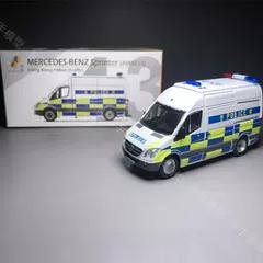 现货TINY 微影 43 奔驰 斯宾特 平治 警察交通部 AM8213 高 车模
