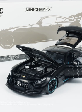 现货 迷你切 1:18 奔驰 AMG GT Black Series 2021 黑色 树脂车模