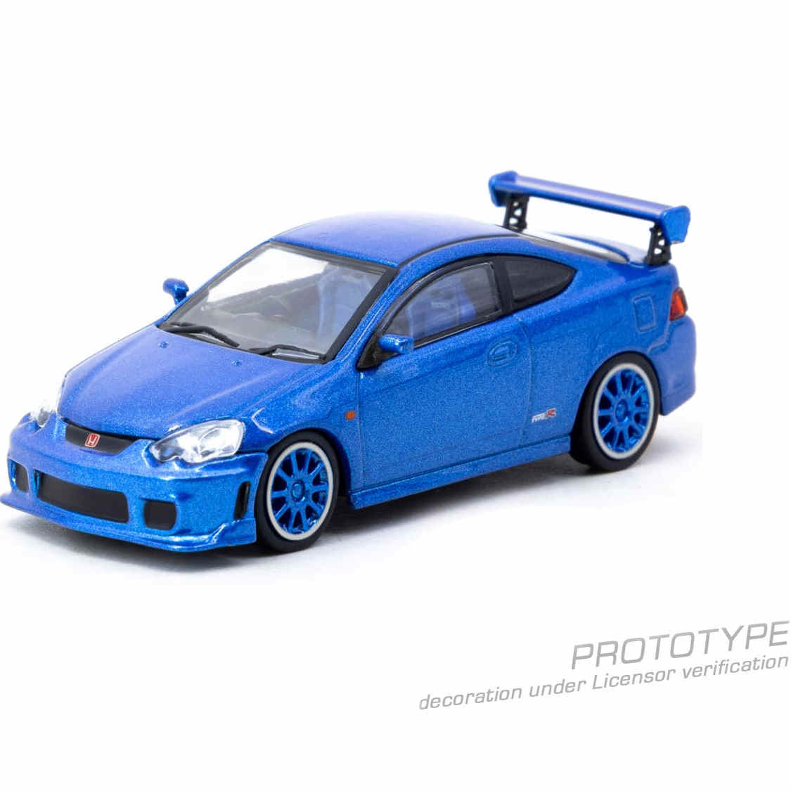 现货 TW 1:64 本田 Integra TYPE R DC5 金属蓝 tarmac 合金车模