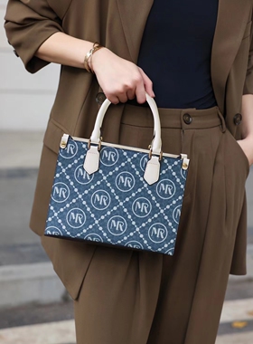 2024新款欧美女包时尚百搭pvc手提女包斜挎大容量休闲女士包包