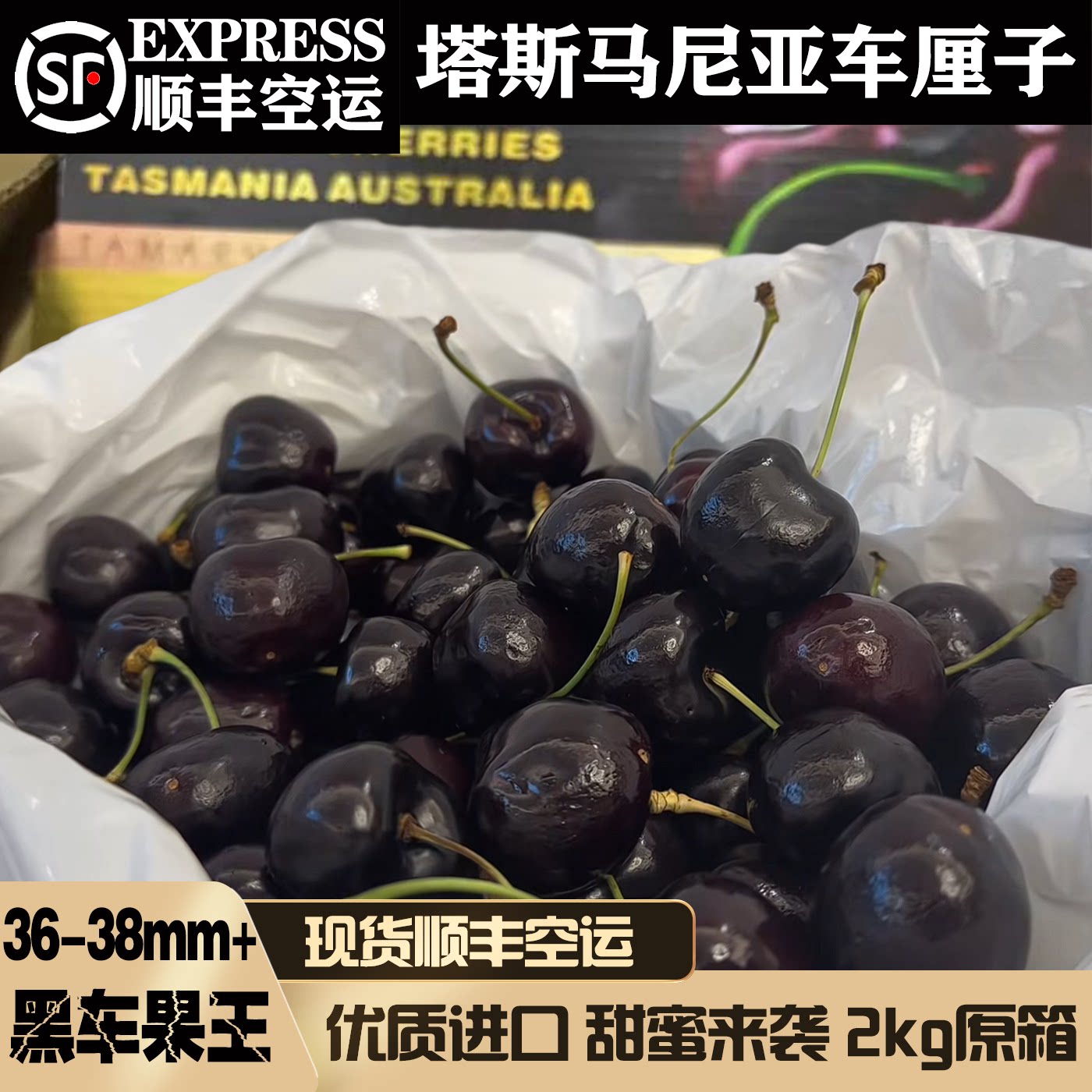澳洲进口塔斯马尼亚车厘子5j顺丰