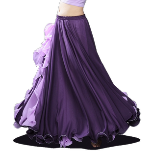 肚皮舞裙子2026新款下装半身裙春夏大摆裙初学者东方舞裙性感长裙