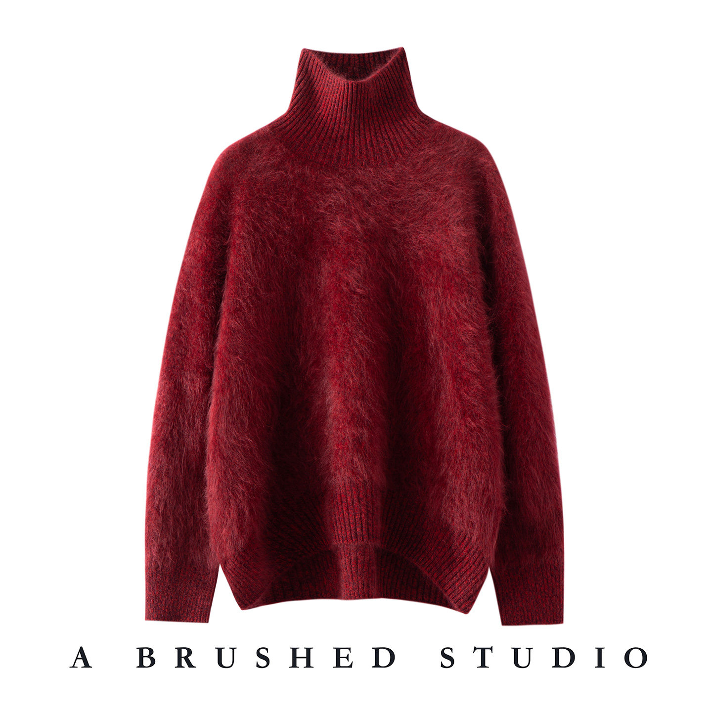 拉绒花纱100%纯山羊绒衫女高领毛衣慵懒风加厚保暖通勤针织打底衫,女装/女士精品,羊绒衫,淘宝优惠券,粉丝福利购,淘宝优惠卷