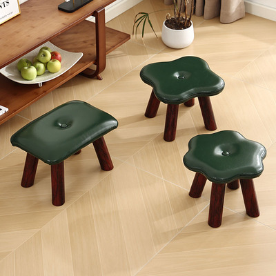 小凳子家用矮凳客厅茶几沙发脚踏凳门口换鞋凳板凳软包坐凳穿鞋凳