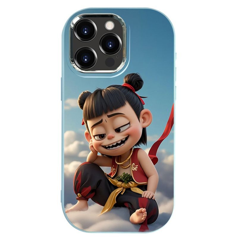 魔童降世适用苹果16手机壳敖丙iphone15保护套13pm哪吒手机壳苹果