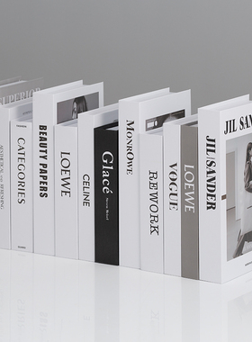 简约现代摄影道具仿真书桌面摆件