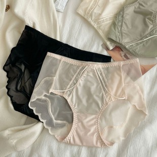 内裤女士蕾丝性感纯棉裆2025新款薄款透气无痕女生女款中腰三角裤