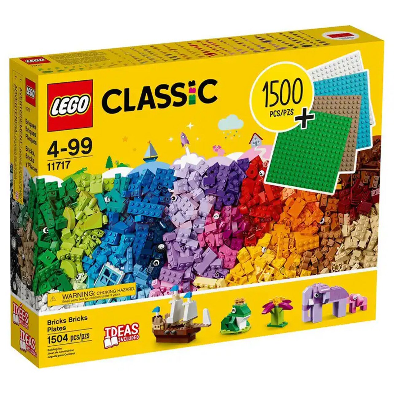 现货乐高 经典创意系列10717 brick box豪华积木套装4岁 正品