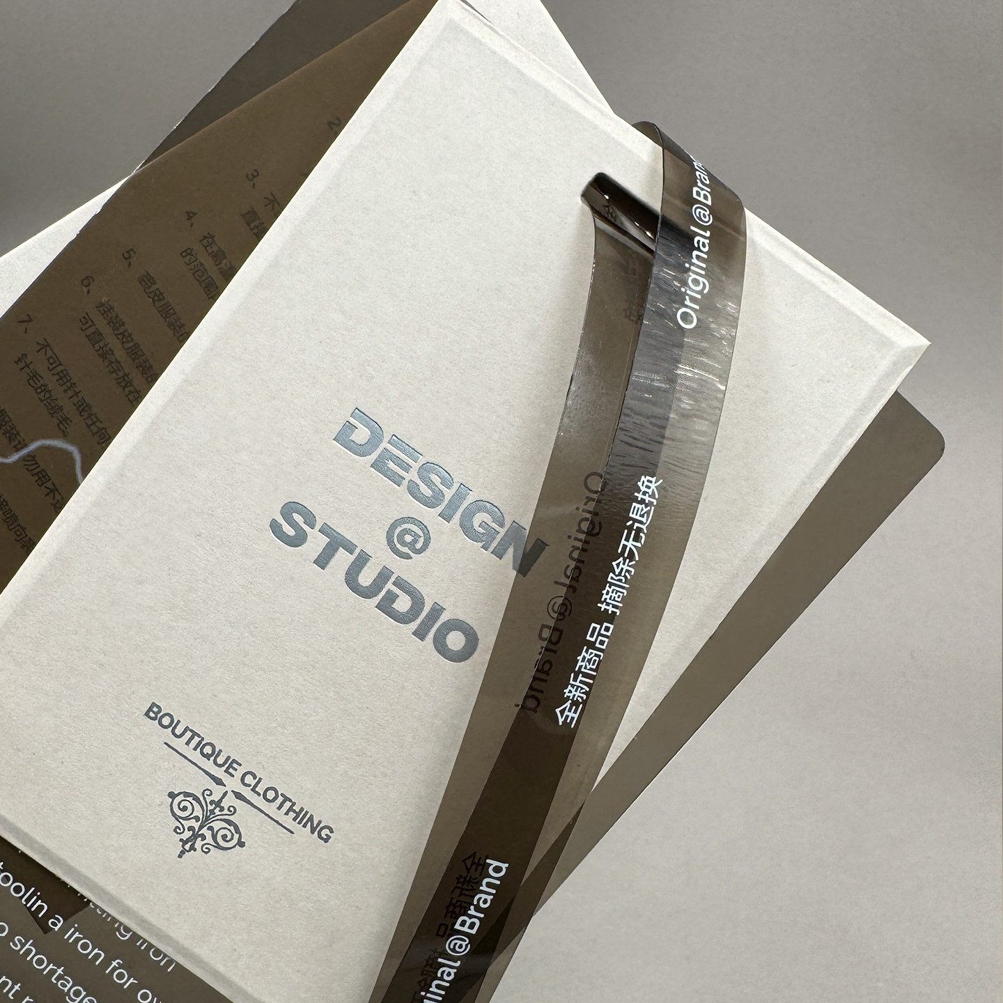 高端貂皮大衣皮草服装吊牌定做 貂绒衣服商标挂牌标签私人定制