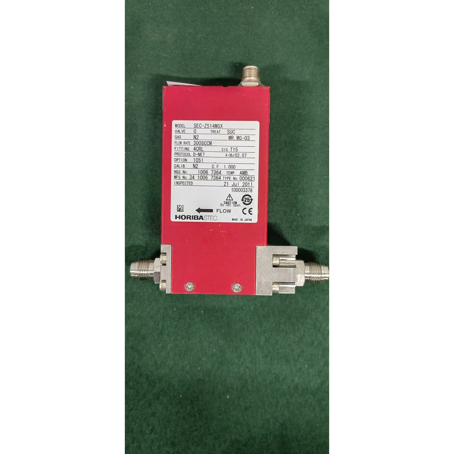 [议价]Horiba SEC-Z514MGX,N2,300sccm,