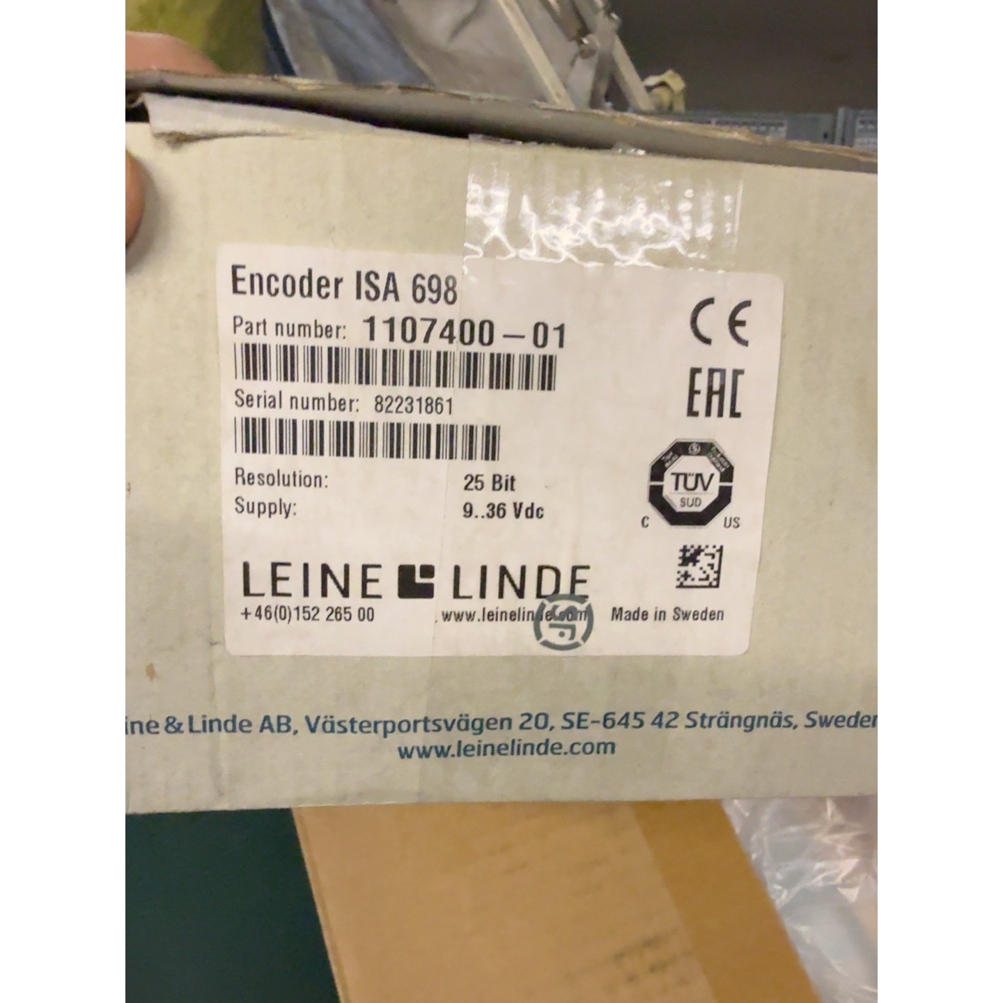 [议价]全新原装莱纳编码器ISA 698 25位CANopen