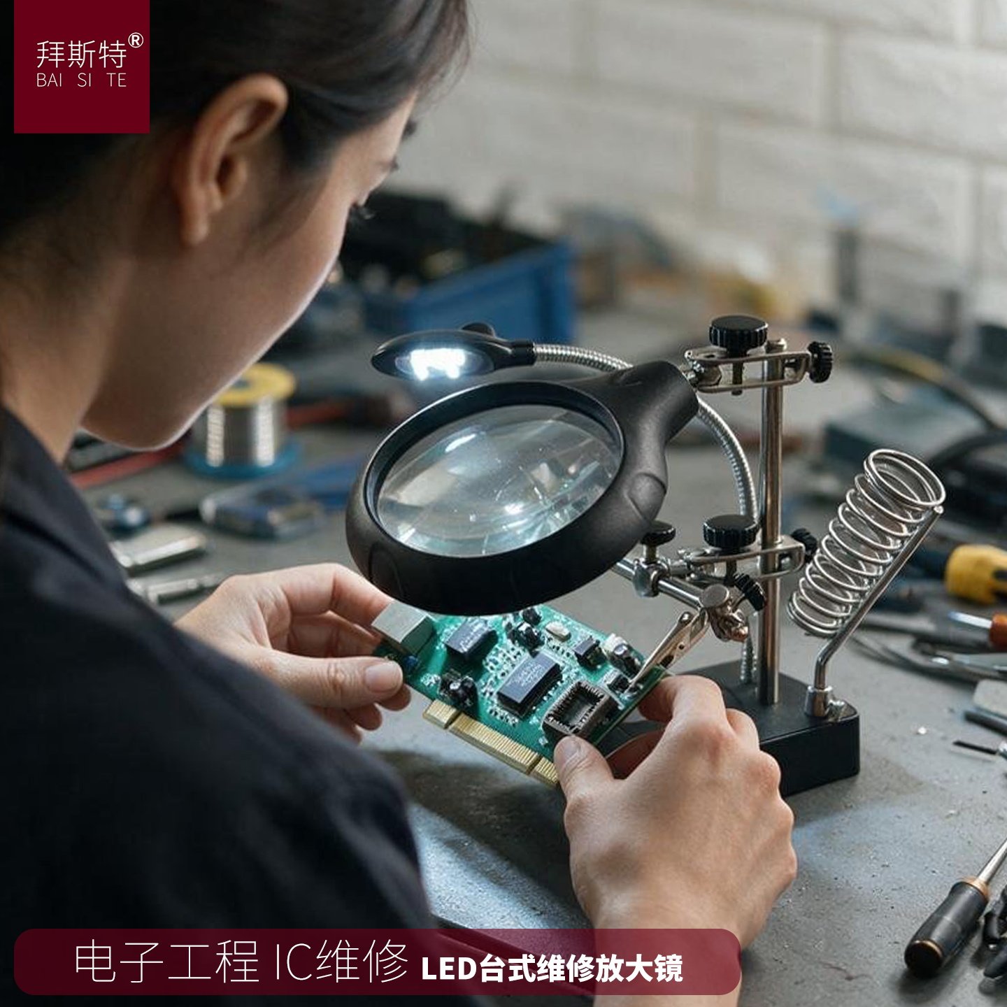 拜斯特台式放大镜维修专用图片