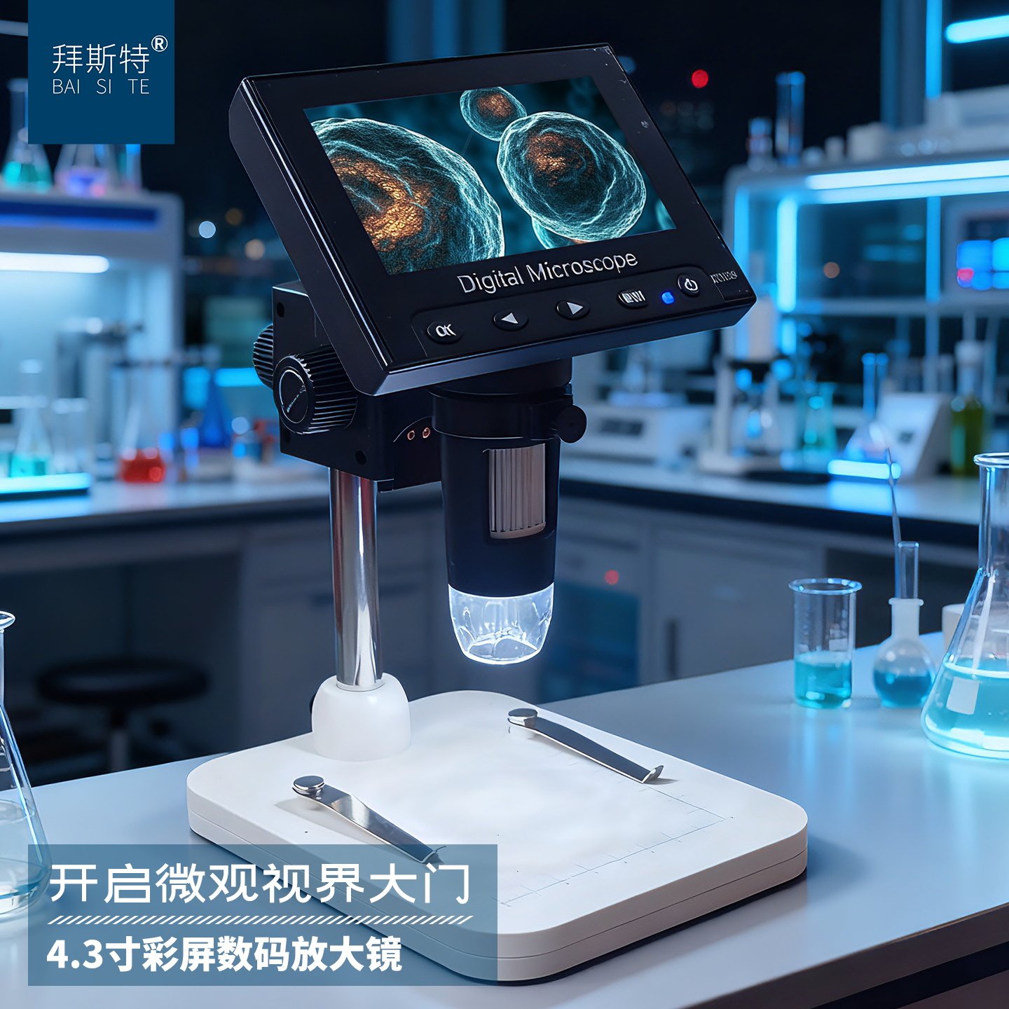 数码放大镜显微镜烟酒鉴定led大屏放大镜名烟酒网点放大支架1000,文具电教/文化用品/商务用品,放大镜,淘宝优惠券,粉丝福利购,淘宝优惠卷