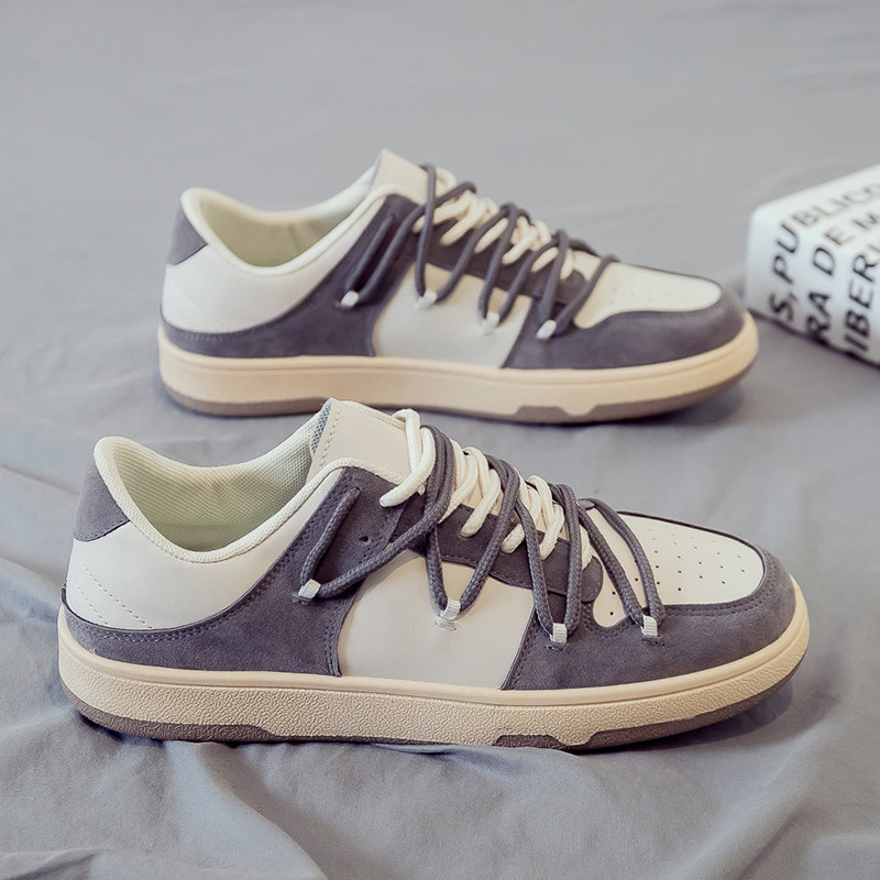 2024 여름 새 스포츠 신발 유행 신발 유행 신장 증가 남성 신발 다목적 캐주얼 틈새 도덕적 훈련 가죽 신발