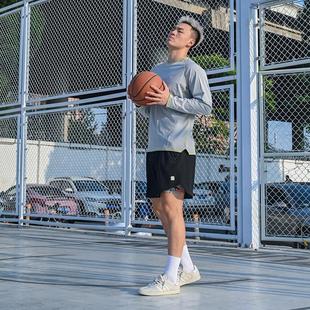 Drakcle T恤 Boo孟博龙撞色线篮球训练运动投篮服速干透气插肩长袖