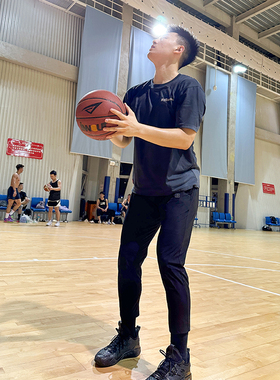 Drakcle Boo孟博龙同款男篮球训练裤百搭运动九分速干小脚休闲裤