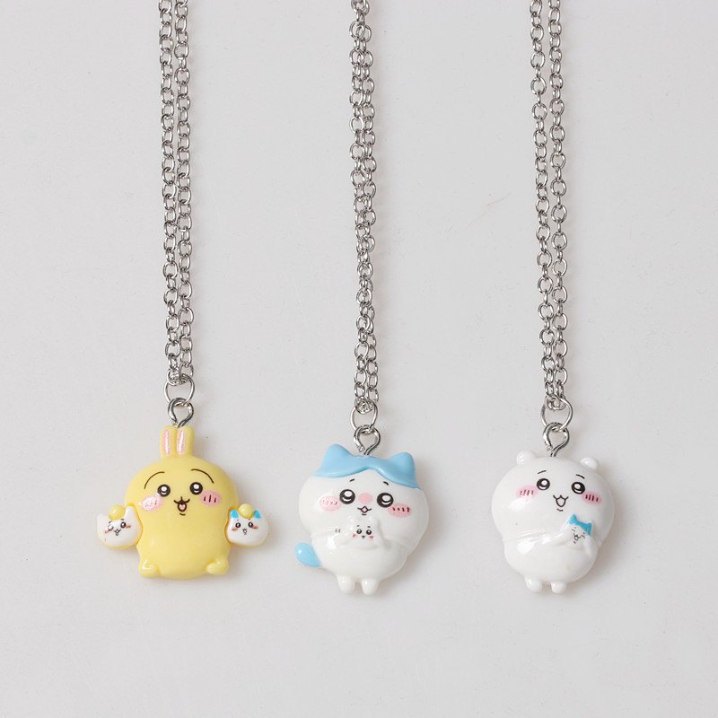 原创小八吉伊儿童项链可爱卡通