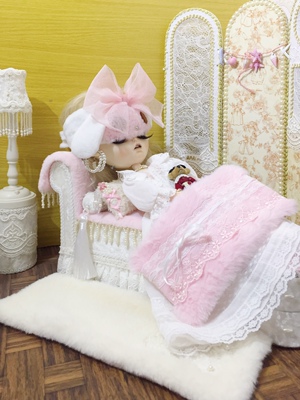 blythe眼罩发带兔子蝴蝶结ob24小布配饰送妆出门保护妆面拍照道具