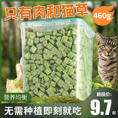 猫零食猫草冻干粒猫草宠物零食