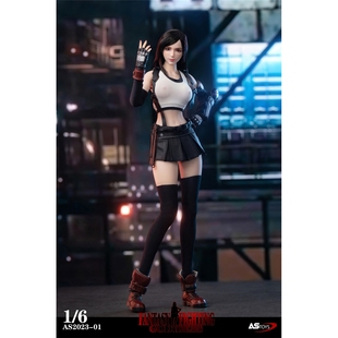 现货 ASTOYS AS2023-01 1/6 幻想格斗女神 蒂法 包胶 可动兵人偶