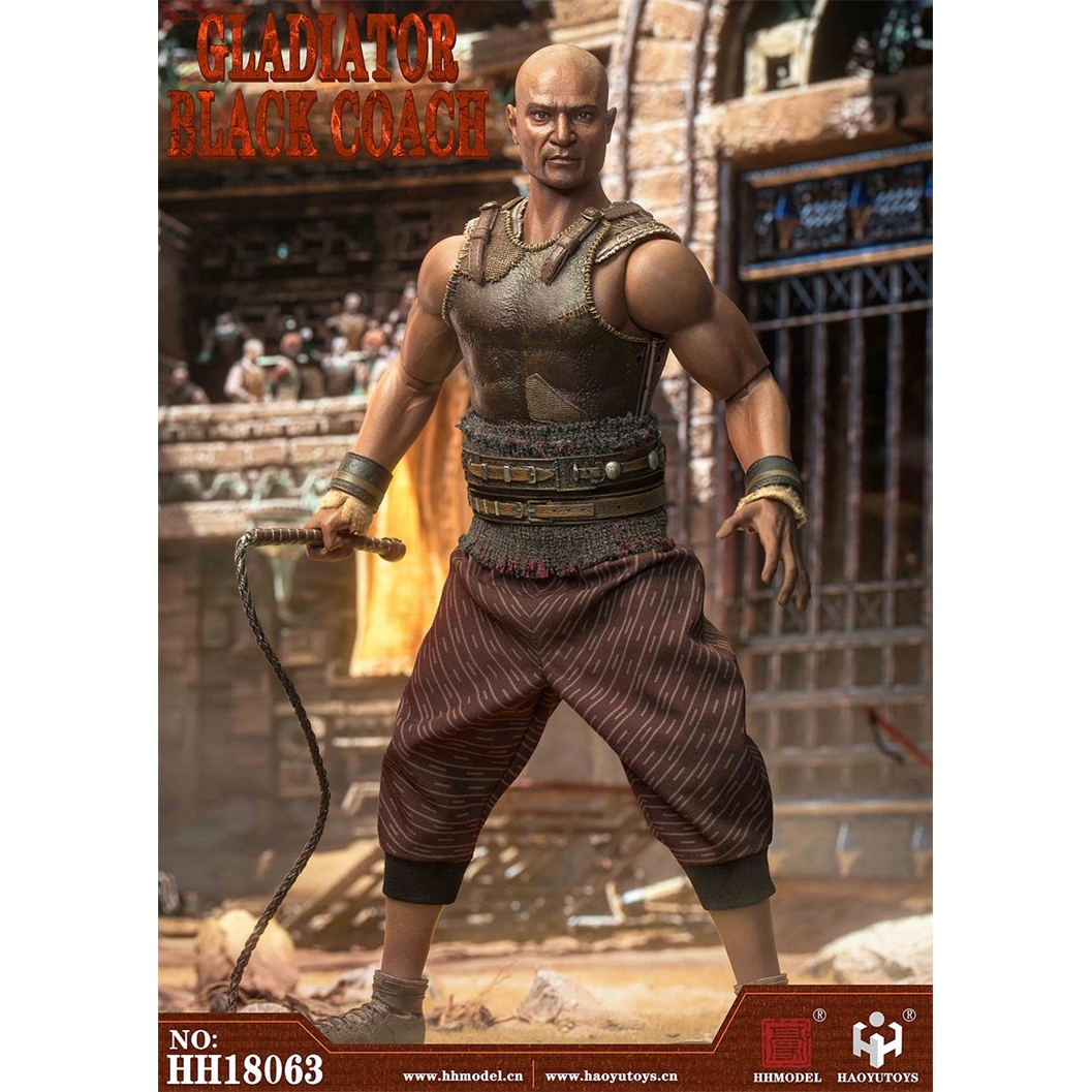 现货 HHMODEL HAOYUTOYS HH18063 1/6 帝国军团 黑人教练 斯巴达