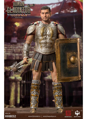 HHMODEL & HAOYUTOYS 1/6 帝国军团 罗马角斗士 战神版 HH18052