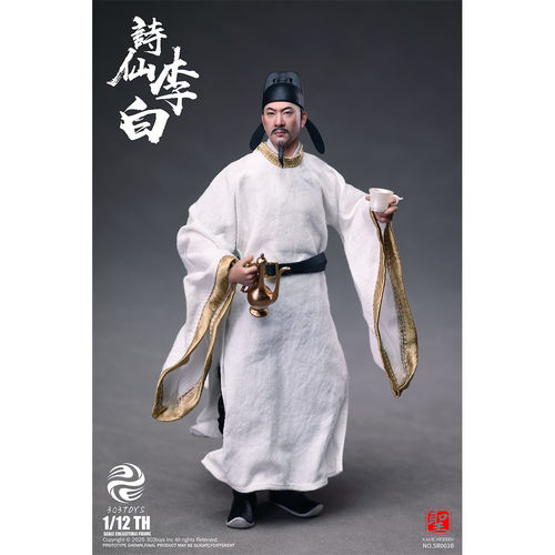 303TOYS SR003 1/12 圣人 诗仙 李白 6寸 可动人偶【漫迷坊】