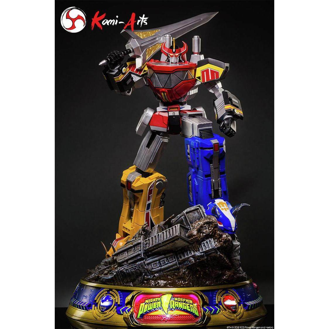 现货 Kami Arts 美版恐龙战队 大兽神 麦克佐德 1/4 战损版 雕像