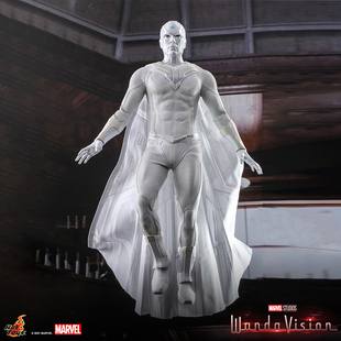 【现货】HotToys 旺达?幻视 白幻视 1:6珍藏手办兵人人偶
