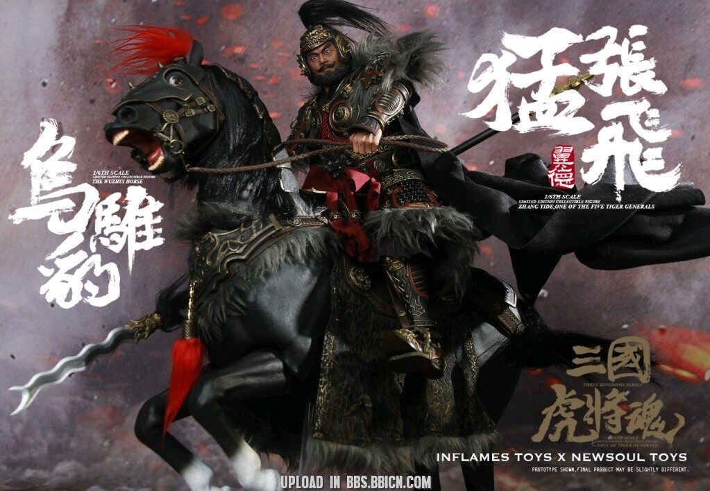 【现货】INFLAMES 猴厂 张飞 1/6 三国 猛张飞 大套装 兵人模型