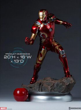【现货】Sideshow 3003532 钢铁侠 Mark43 Iron Man MK43 雕像