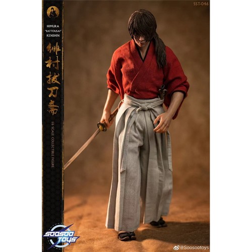 现货 Soosootoys SST-046 1/6 浪客剑心 绯村剑心 可动人偶 兵人