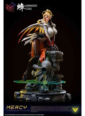 【现货】蜂鸟 守望先锋 OW 天使 003圣光 雕像手办摆件【漫迷坊】