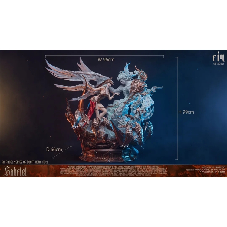 【现货】Ein Studio 原创 末日号角 天使分支《血海 加百列》雕像