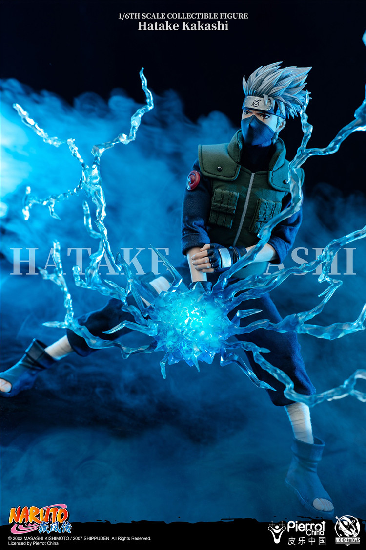 【现货】RocketToys 1/6 火影忍者 旗木 卡卡西 正版授权可动人偶