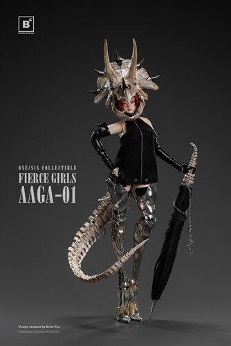 【现货】Beautiful Chemistry Entei Ryu 1/6 凶猛少女 王城守卫