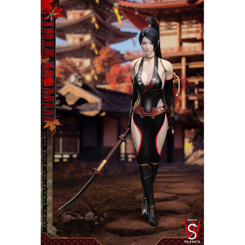SWTOYS 1/6 黑红叶 NINJA MOMIJI  FS076 可动人偶【漫迷坊】