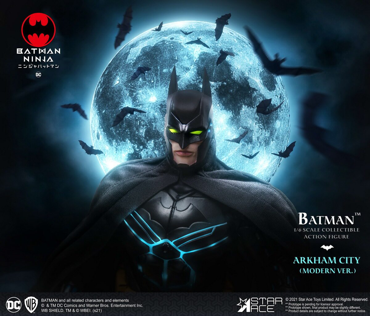 Star Ace Toys 1/6 忍者蝙蝠侠 BATMAN 蝙蝠侠 现代装备版 人偶