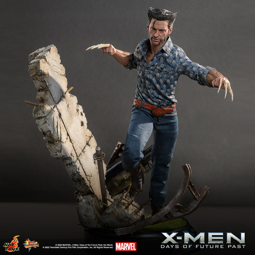 【现货】HotToys X战警金刚狼1973普通豪华1:6比例珍藏人偶普通版