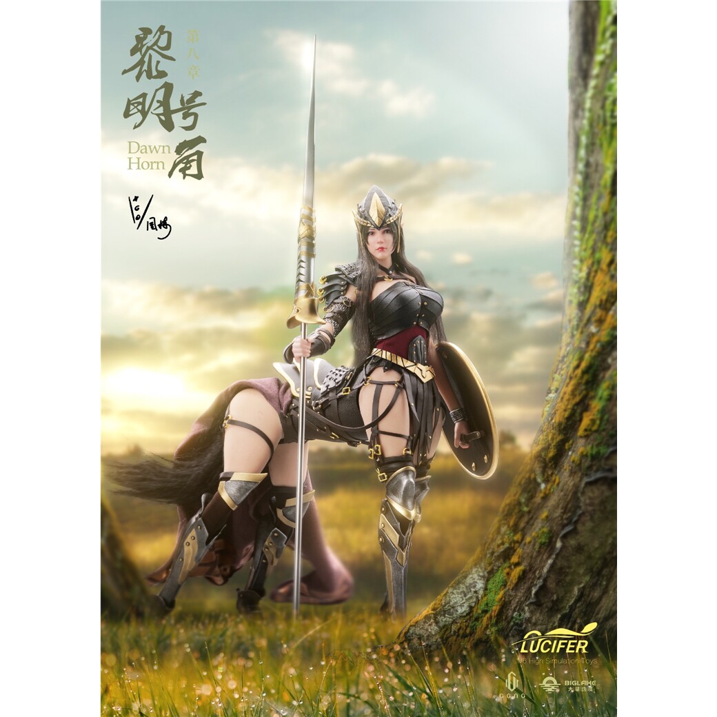 【现货】路西法 1/6 人马精灵 黎明号角 包胶素体 可动兵人偶