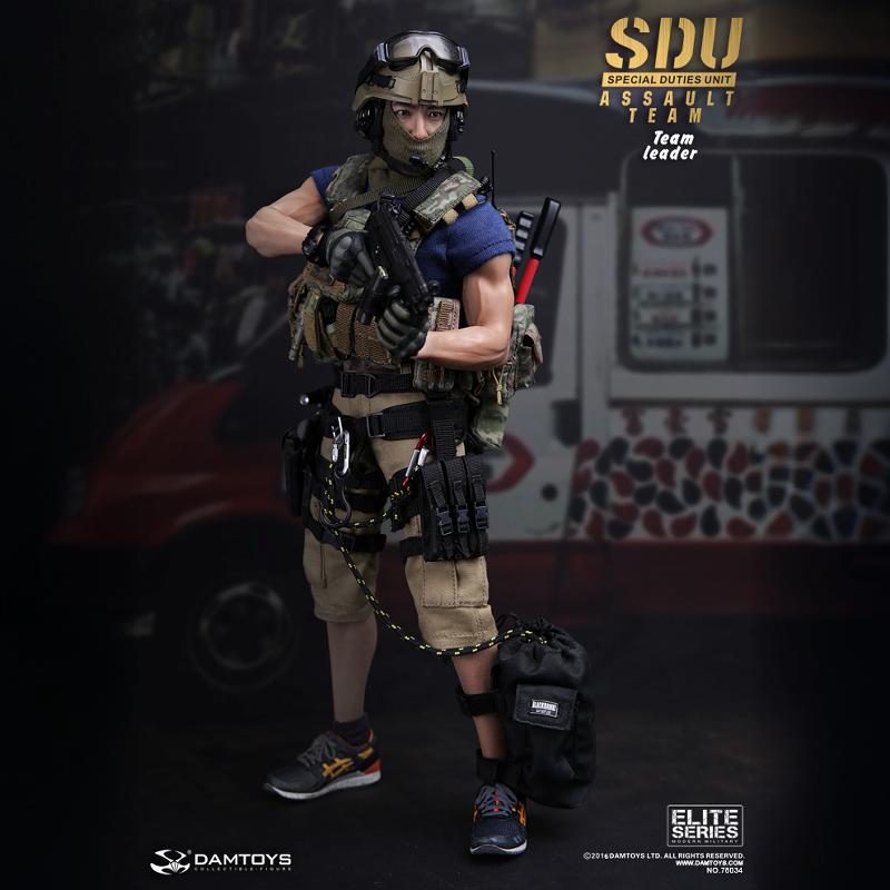 【现货】DAMTOYS 香港飞虎队SDU 特别任务连 吴彦祖 攻击队 队长