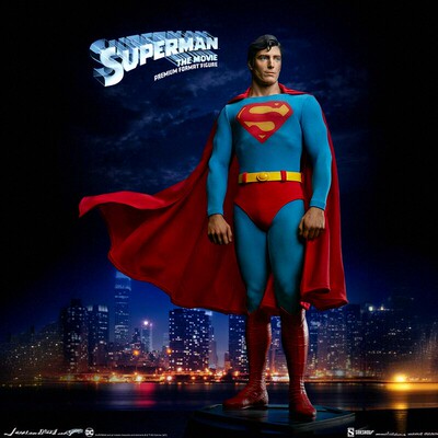 【现货】Sideshow 1978电影版 超人 克里斯托弗 里夫饰演 雕像