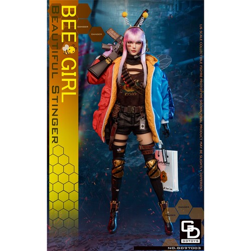 现货 GDTOYS GD97003 1/6 末日蜜蜂少女 END BEE GIRL 可动兵人偶