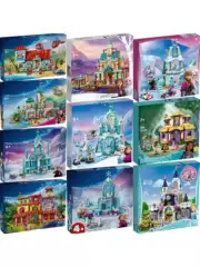 Disney Disney Elsa's Magical Ice and Snow Beauty and the Beast Castle Carriage Stitch the Lion King Simba