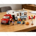 Parent child camping RV