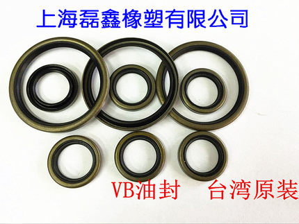 台湾SOG无弹簧外骨架油封VB55*62/63/67/68/70/82/90*4/5/6/10